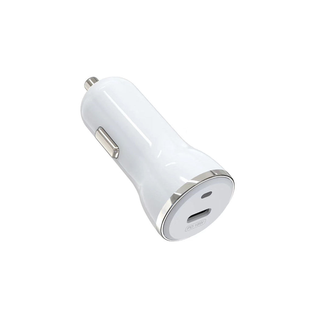 USB-C Car Charger 18W Fast Charger for Apple and Android Devices