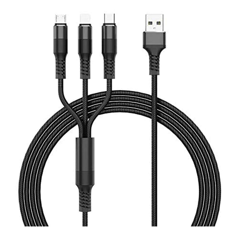 3 in 1 Charging Cable Multiple Device Phone Connector