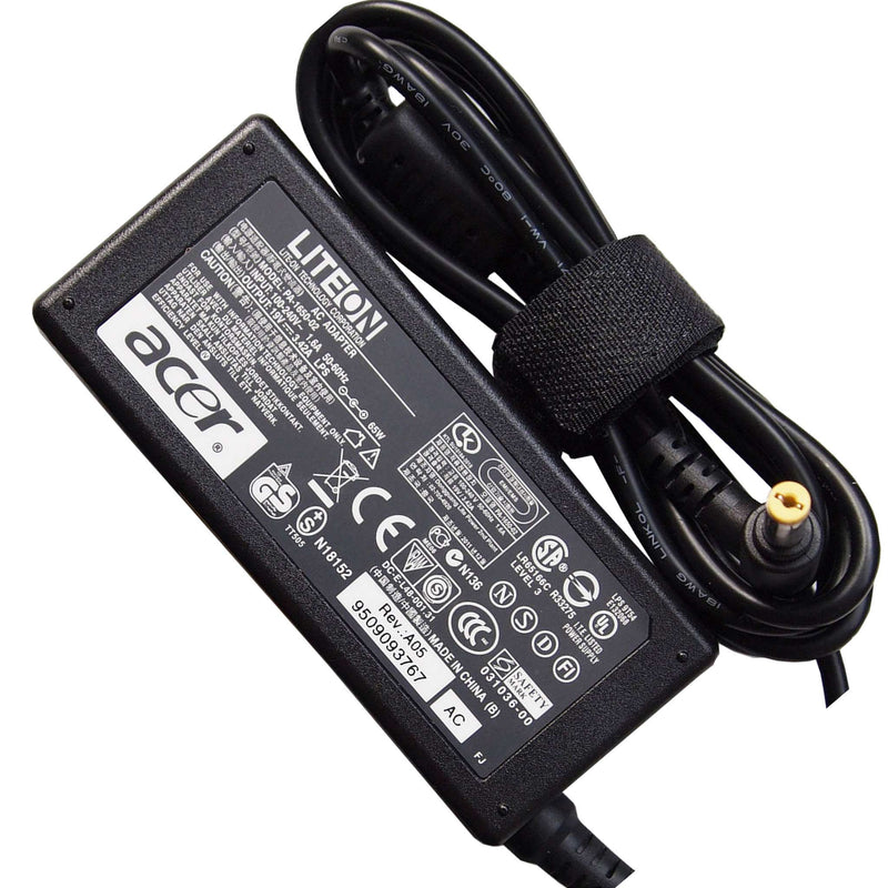 LiteOn Acer 19V 3.42A 65W AC Power Adapter PA-1650-02(5.5x1.7mm)