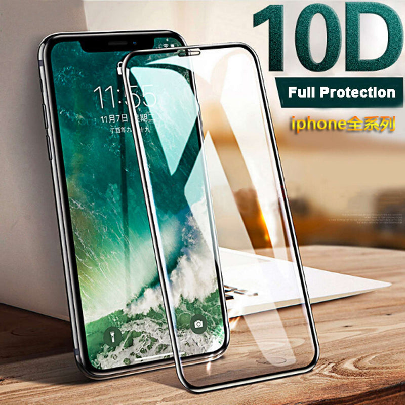 300PCS Glass Screen Protector for iPhone Full Protection Durable Tempered Glass