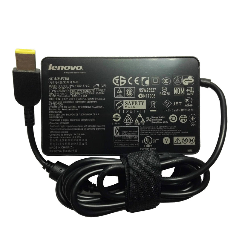 Lenovo Original AC Adapter Charger 20V 3.25A 65W for IdeaPad U300 – iVenus  Computer Store
