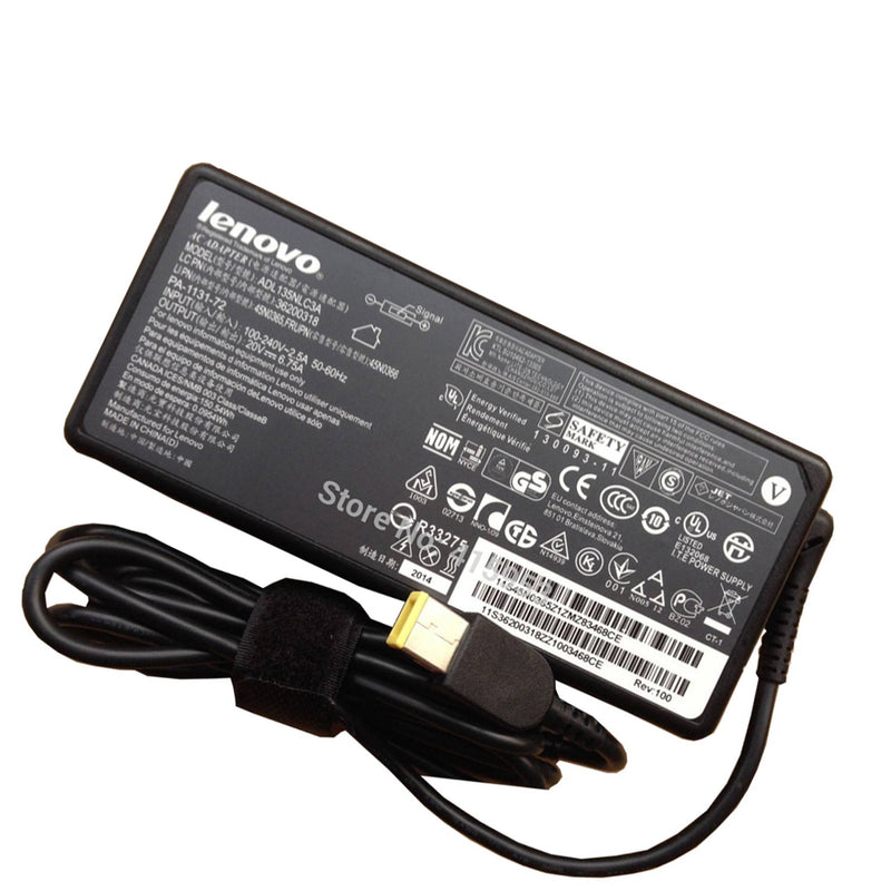 Cargador Lenovo Original Thinkpad T440p 20an005nau 20v 3.25